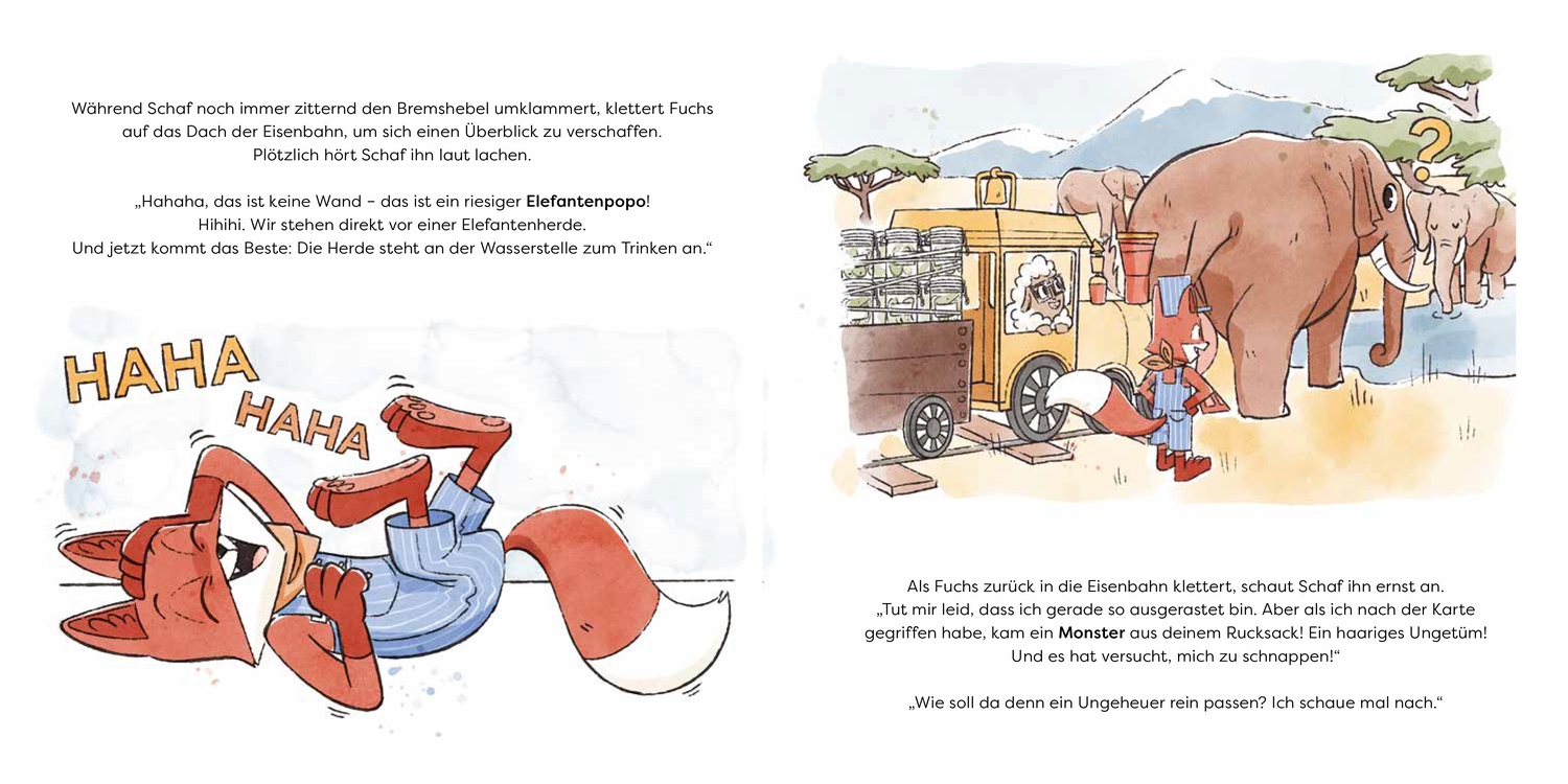 Rund um die Welt mit Fuchs und Schaf. Wildes Afrika