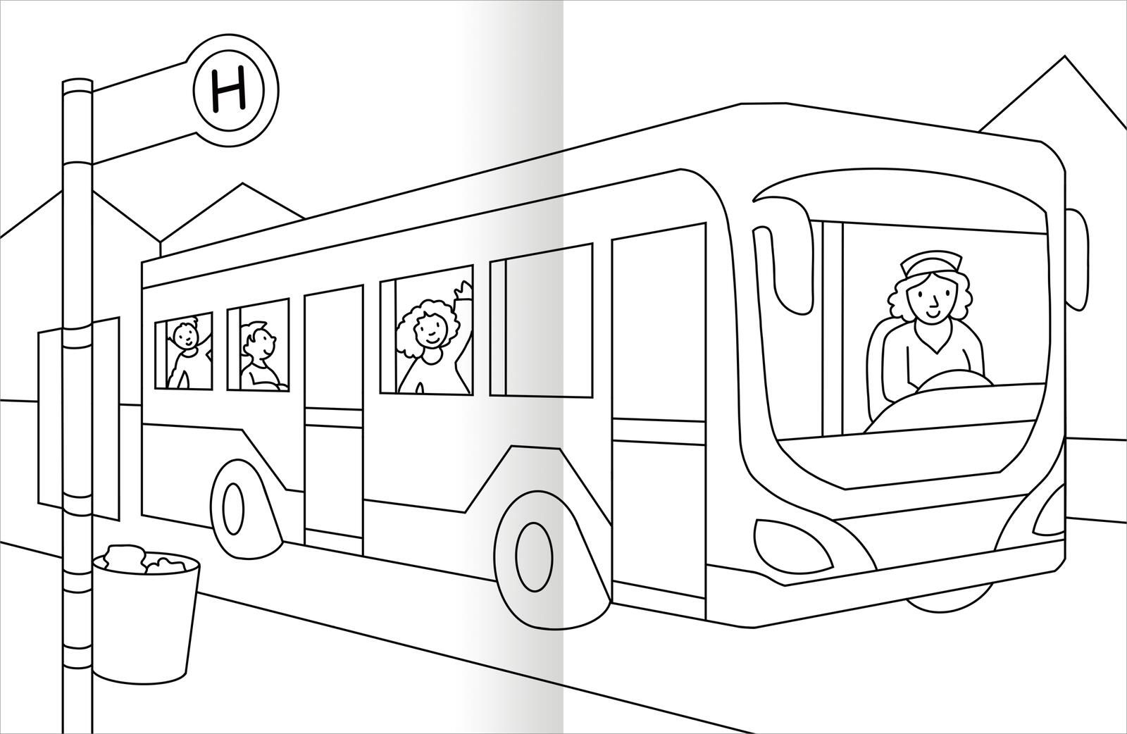 Malbuch Fahrzeuge (Mängelexemplar)