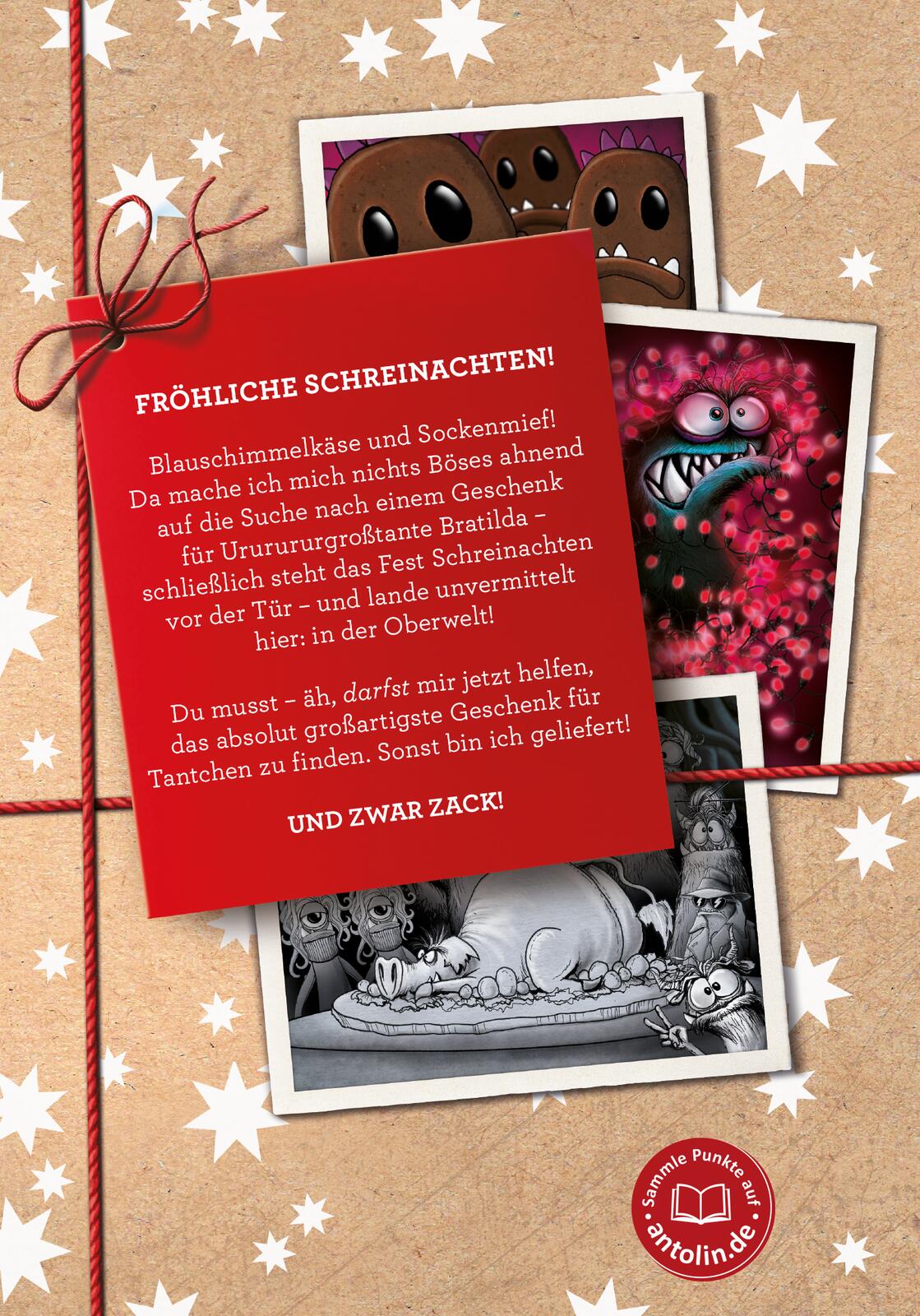 Das Buch mit dem Fluch – Pack das nicht aus! (Das Buch mit dem Fluch 5) (Mängelexemplar)