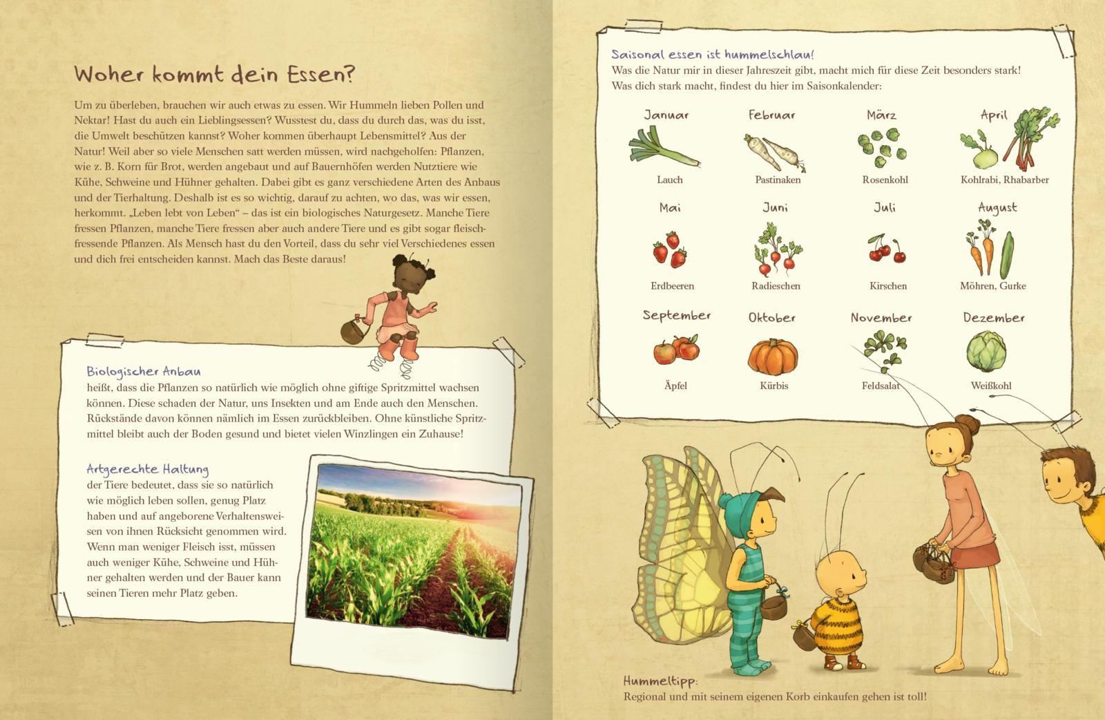 Die kleine Hummel Bommel schützt die Umwelt - Das Natur-Sachbilderbuch (Mängelexemplar)