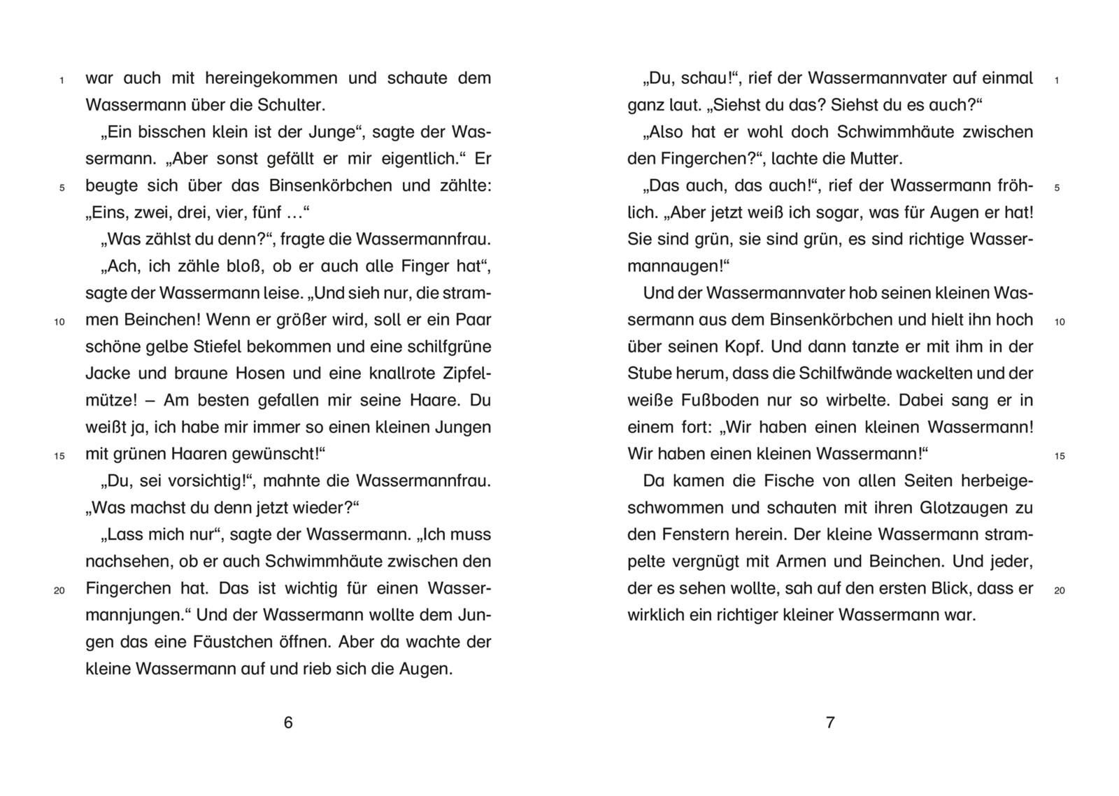 Der kleine Wassermann: Der kleine Wassermann (Mängelexemplar)