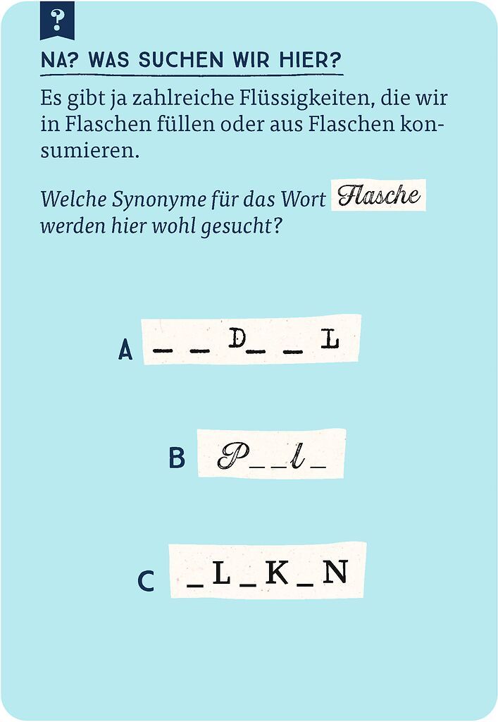 X_Das große Quiz der Synonyme (Mängelexemplar)