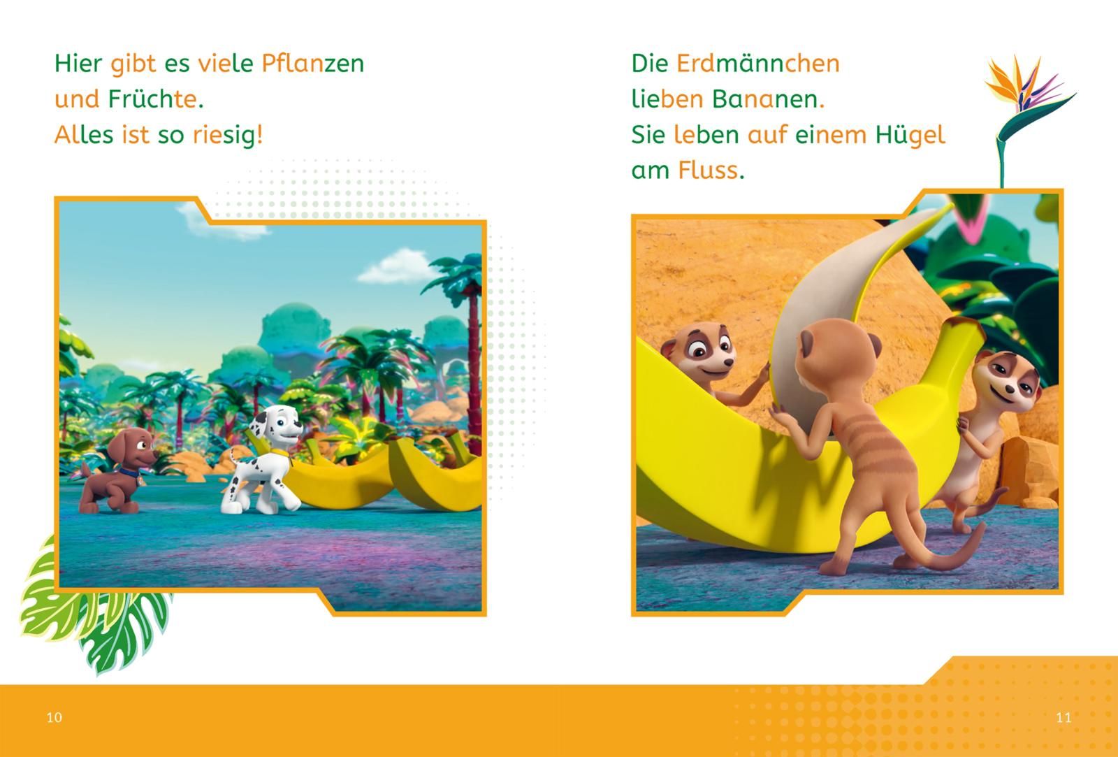 PAW Patrol Erstlesebuch: Die Fellfreunde und das Dschungel-Abenteuer (Mängelexemplar)