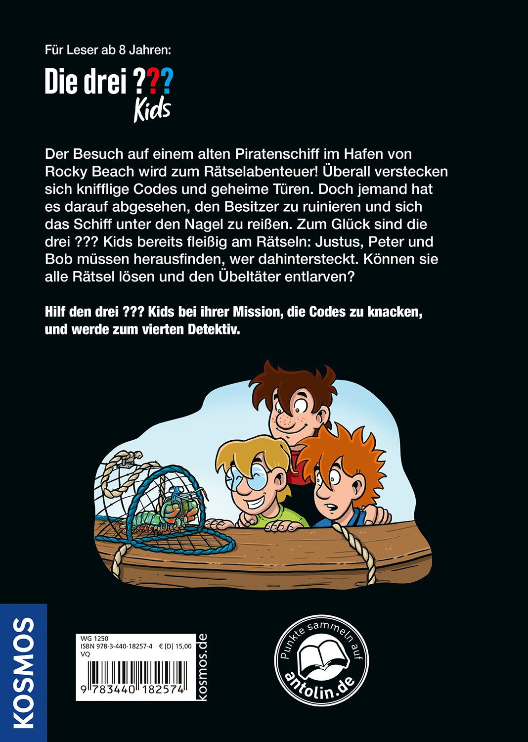 Die drei ??? Kids, Mission Piraten-Code (Mängelexemplar)