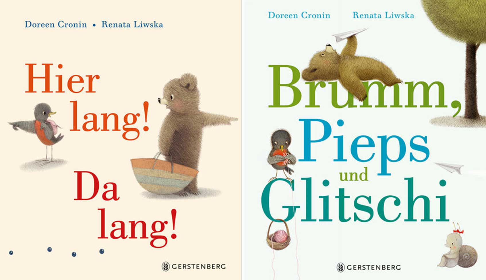 Sparpaket - Hier lang! Da lang! & Brumm, Pieps und Glitschi