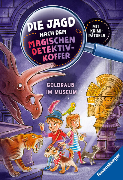 Die Jagd nach dem magischen Detektivkoffer, Band 5 - Goldraub im Museum (Mängelexemplar)