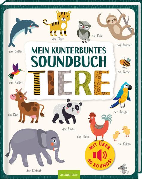 Mein kunterbuntes Soundbuch – Tiere (Mängelexemplar)