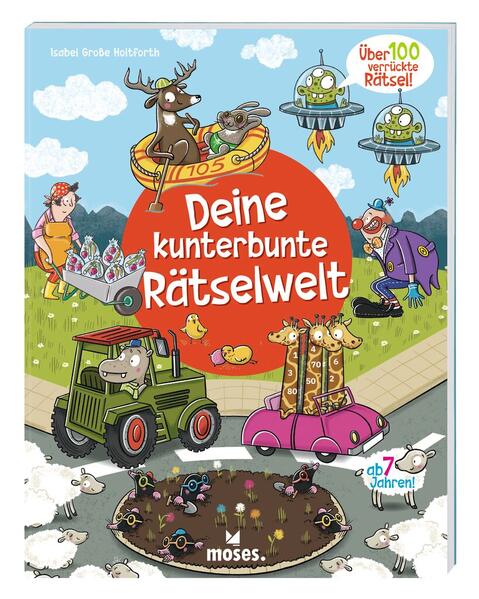 X_Deine kunterbunte Rätselwelt - Über 100 verrückte Rätsel (Mängelexemplar)