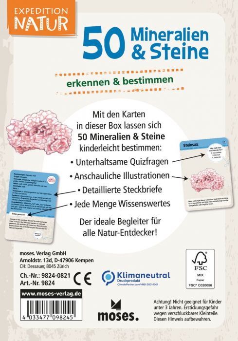 X_Expedition Natur - 50 Mineralien und Steine