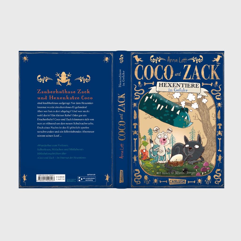 Coco und Zack: Hexentiere in Gefahr (Mängelexemplar)