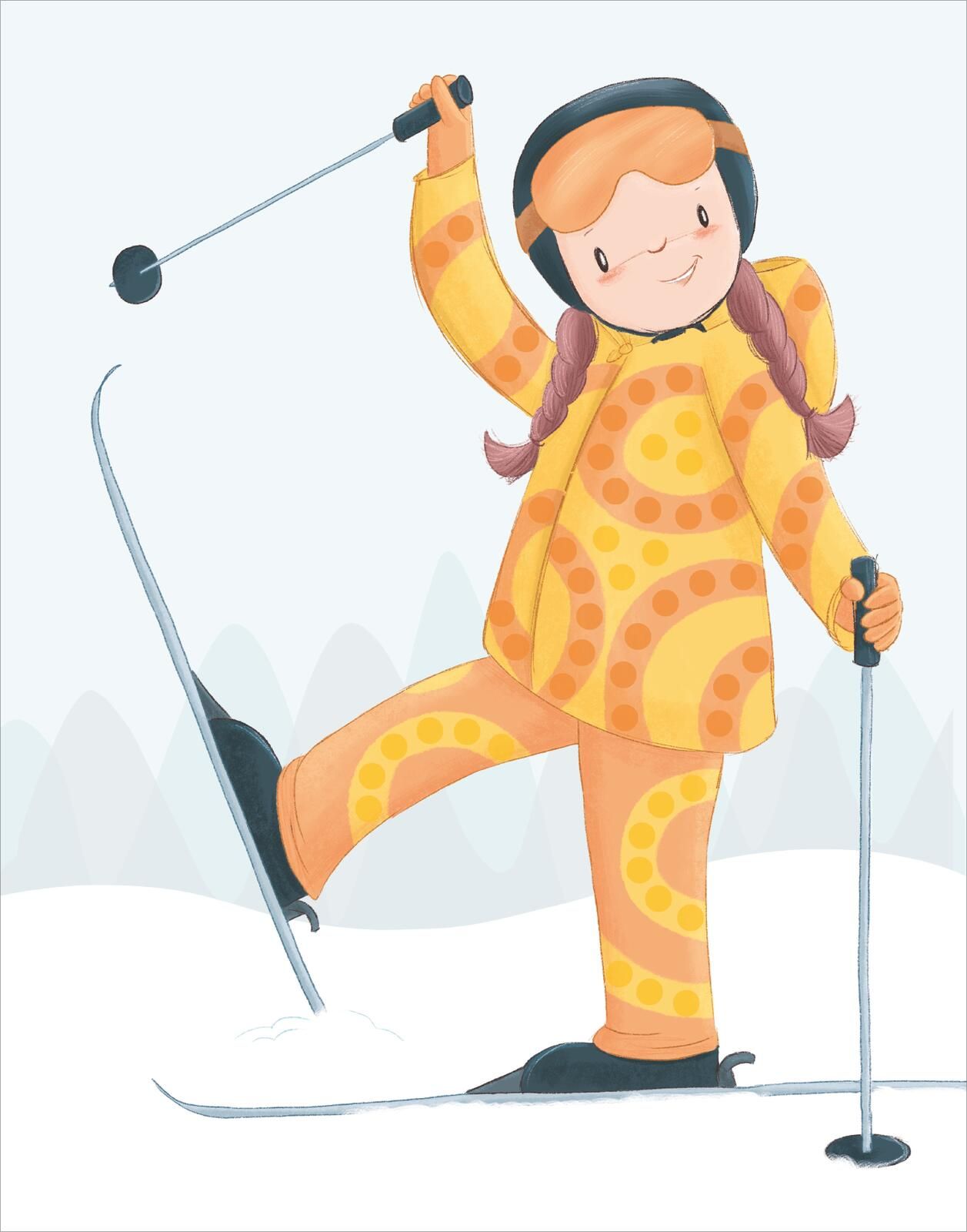 Diamantsticker Anziehpuppen – Wintertraum (Mängelexemplar)