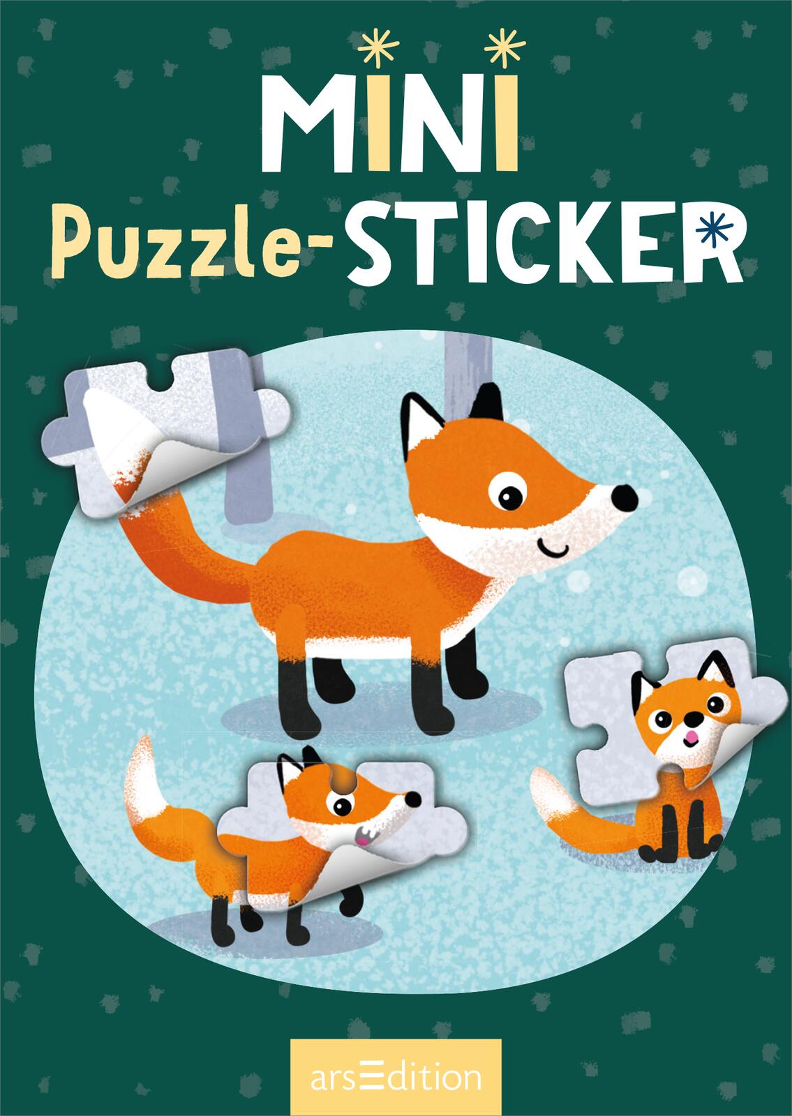 Stickerspaß Winterzeit - Mini Puzzle-Sticker (Mängelexemplar)