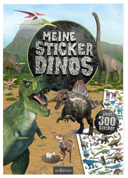 Meine Sticker-Dinos (Mängelexemplar)