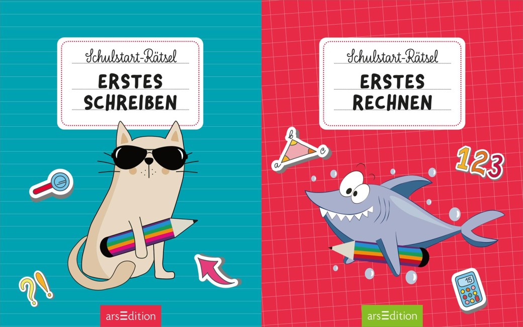 Sparpaket - Schulstart-Rätsel - Erstes Schreiben & Rechnen (Mängelexemplare)