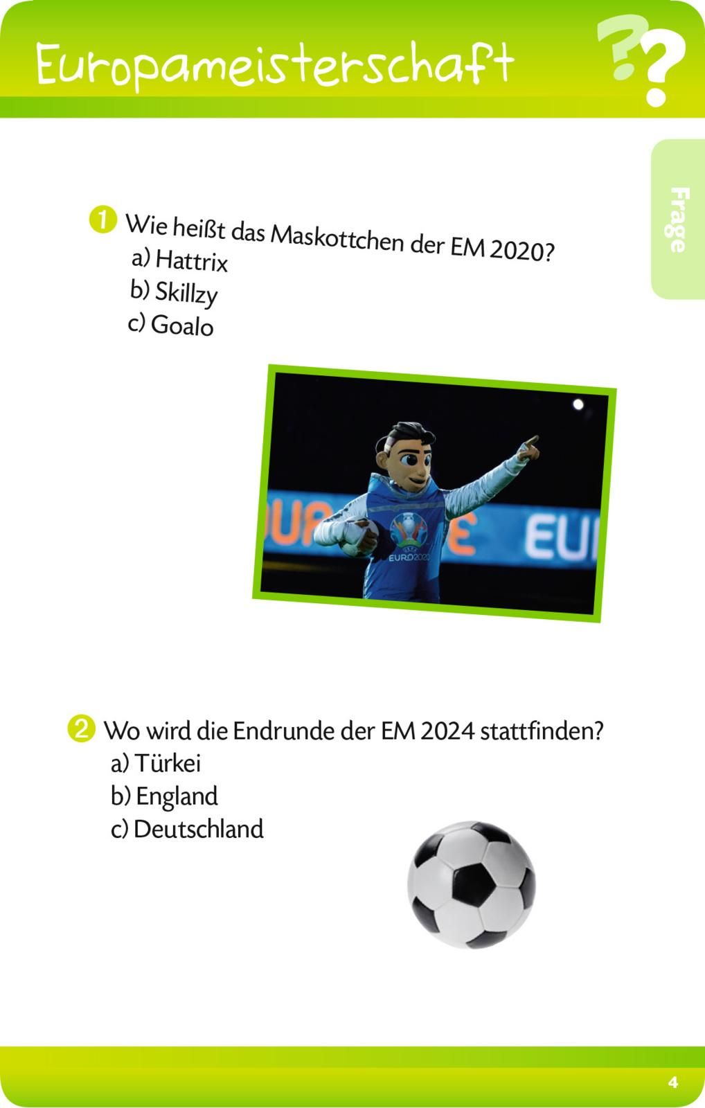 Das große Fußball-Quiz - 50 Karten - über 100 Fragen