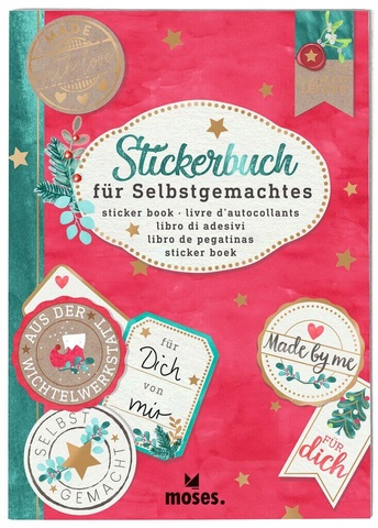 Stickerbuch-Sortiment Weihnachten (Motiv wird zufällig gewählt)