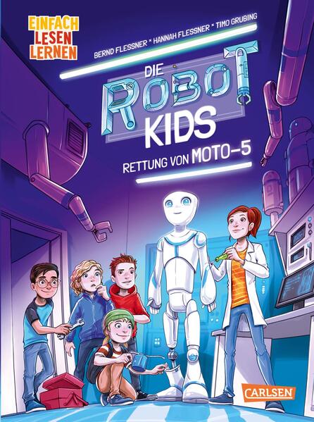 Die Robot-Kids: Rettung von Moto-5 (Mängelexemplar)