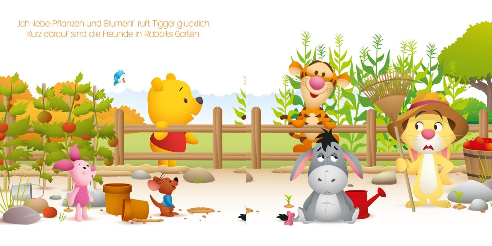 Baby Nelson (unkaputtbar) 4: Disney: Winnie Puuh: Ein Tag im Garten (Mängelexemplar)