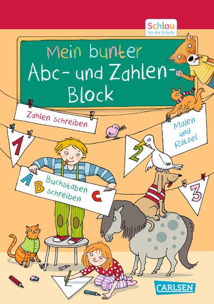 Schlau für die Schule: Mein bunter ABC- und Zahlen-Block (Mängelexemplar)