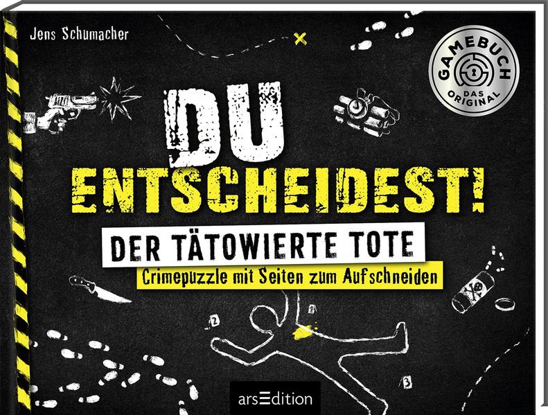 Du entscheidest! Der tätowierte Tote - Crimepuzzle mit Seiten zum Aufschneiden (Mängelexemplar)