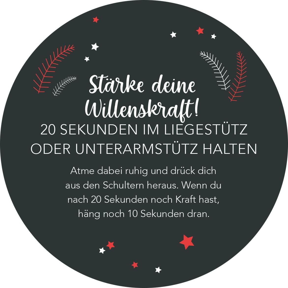 Adventskalender in der Dose. Fit im Advent (Mängelexemplar)