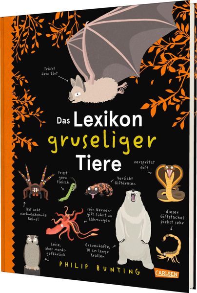 Das Lexikon gruseliger Tiere (Mängelexemplar)