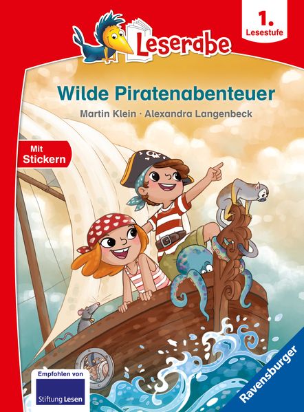 Leserabe 1. Lesestufe - Wilde Piratenabenteuer (Mängelexemplar)