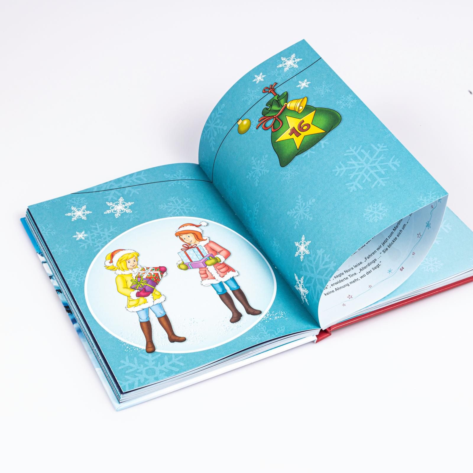 Bibi & Tina: Nick, der Schlittenhund: Mein Adventskalenderbuch