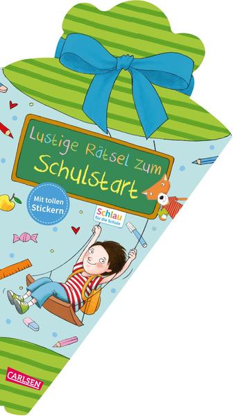 Schlau für die Schule: Lustige Rätsel zum Schulstart mit Stickern (Mängelexemplar)