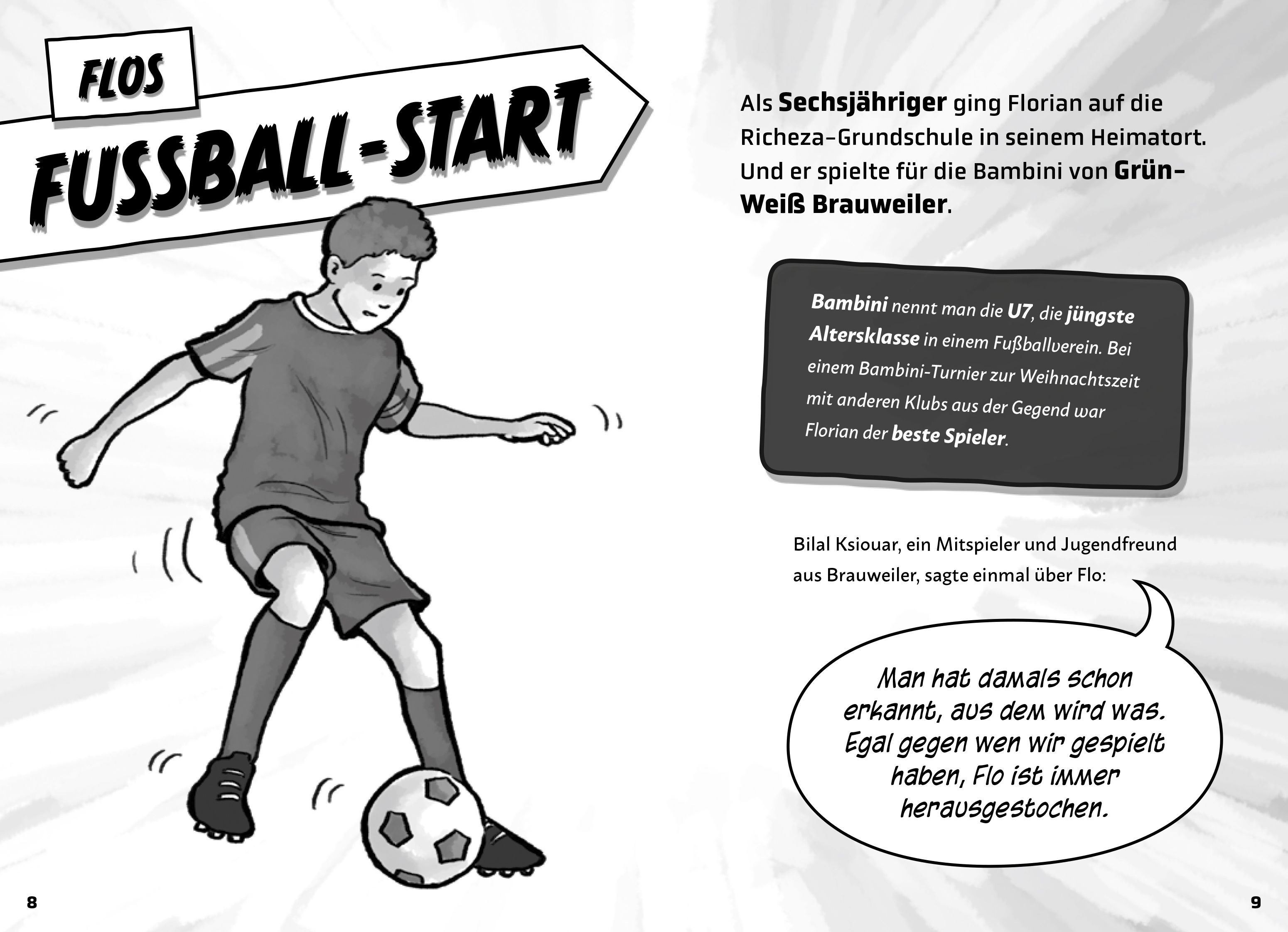 Mein Fußballheld Florian Wirtz – Seine Geschichte, seine Spiele, seine Rekorde (Mängelexemplar)
