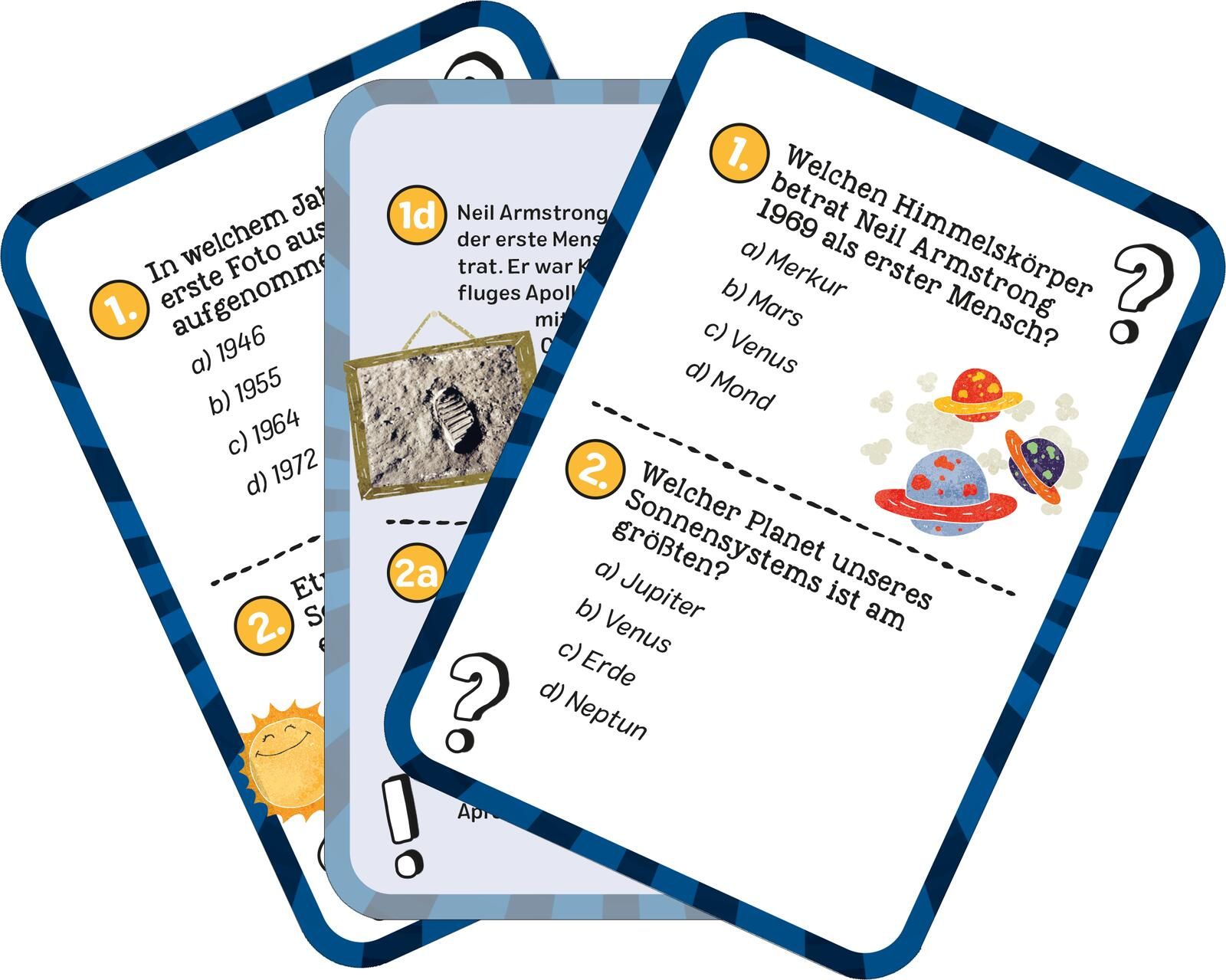 Das galaktische Weltall-Quiz (Mängelexemplar)