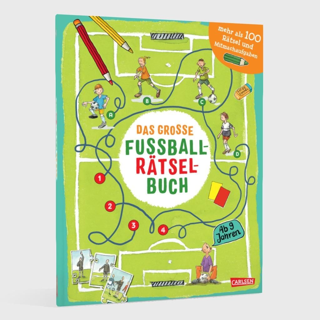 Das große Fußball-Rätselbuch (Mängelexemplar)