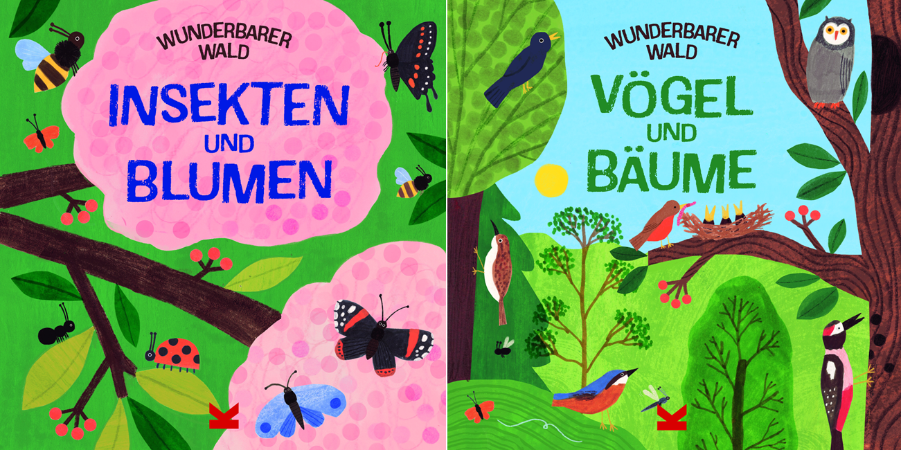Sparpaket - Wunderbarer Wald: Insekten und Blumen | Vögel und Bäume