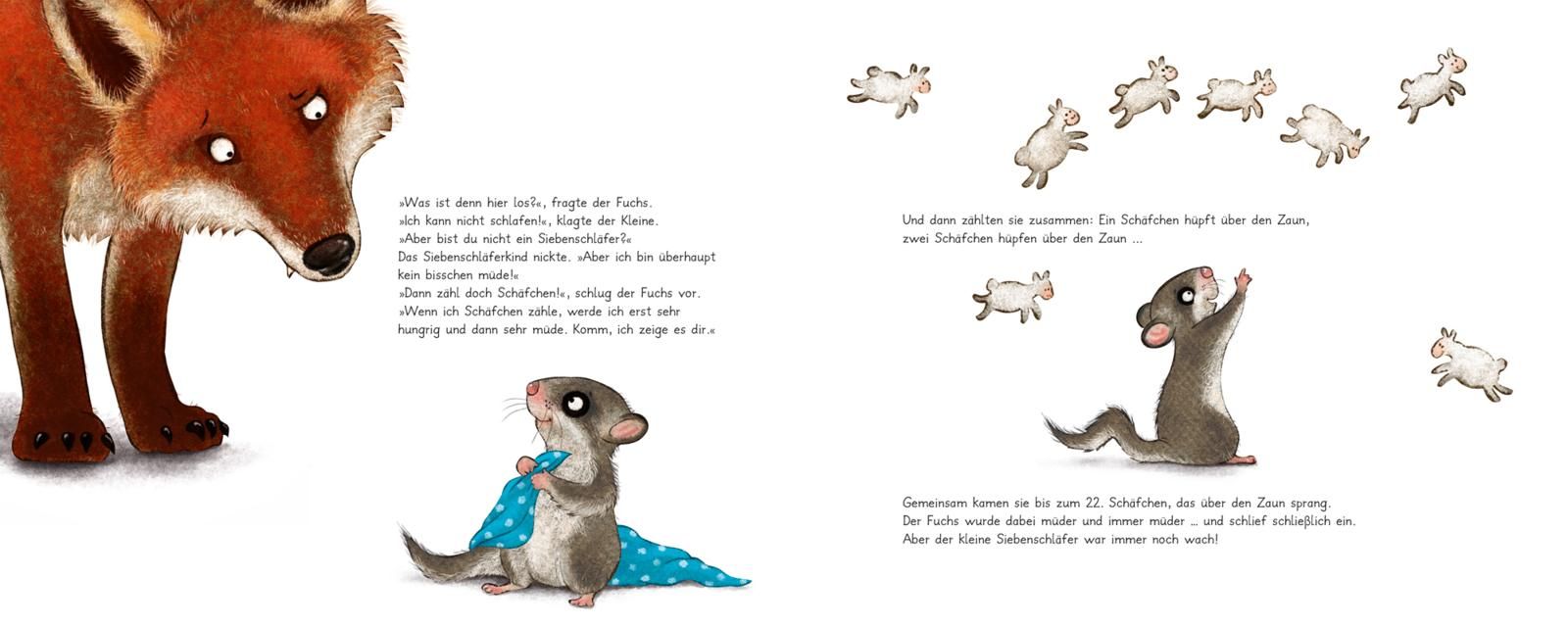 Der kleine Siebenschläfer 1: Die Geschichte vom kleinen Siebenschläfer, der nicht einschlafen konnte (Mängelexemplar)