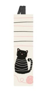 X_moses. libri_x Lesezeichen mit Band Miau