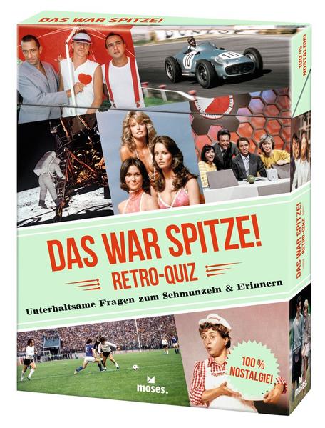 X_Das war spitze! Retro-Quiz zu den 60ern, 70ern und 80ern (Mängelexemplar)