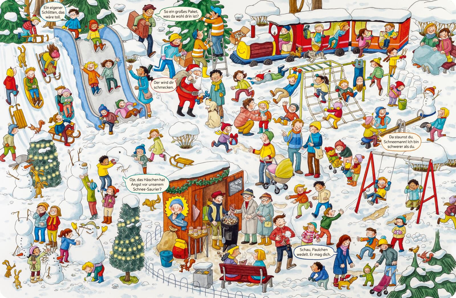 Mein Weihnachts-Wimmelbuch (Mängelexemplar)