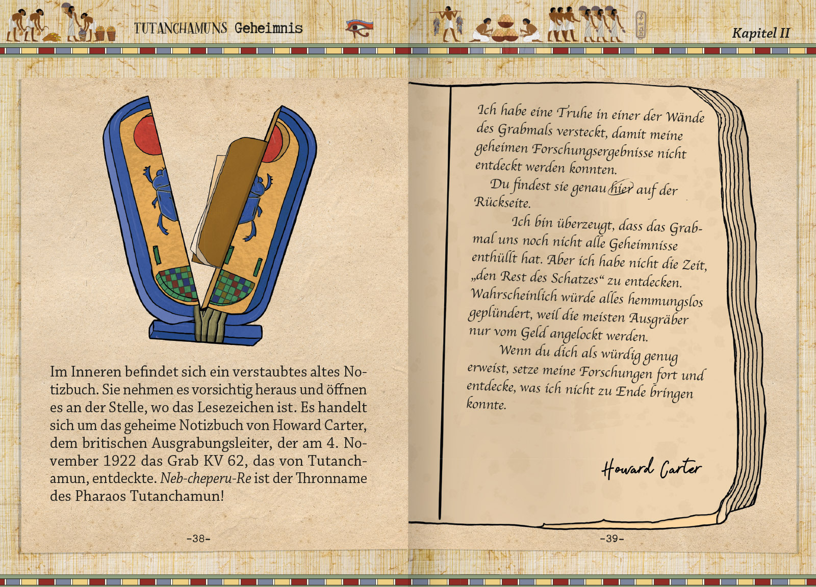 Pocket Escape Book (Escape Room, Escape Game) - Tutanchamuns Geheimnis