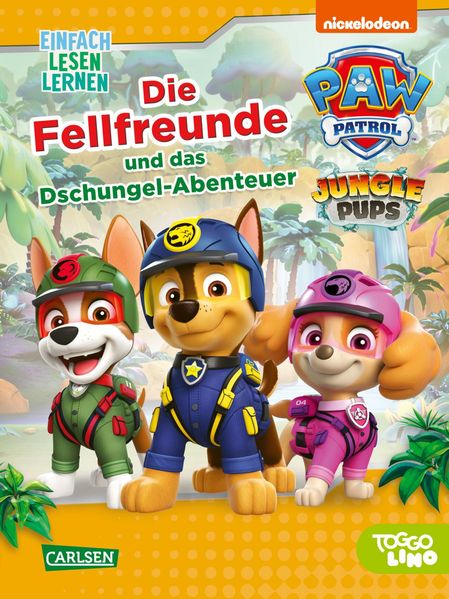 PAW Patrol Erstlesebuch: Die Fellfreunde und das Dschungel-Abenteuer (Mängelexemplar)