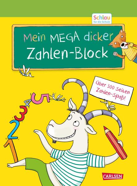 1c16c907f627803c42d42a1379b853b41669046285 Schlau für die Schule: Mein MEGA dicker Zahlen-Block (Mängelexemplar)