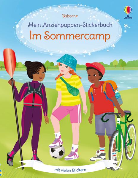 Mein Anziehpuppen-Stickerbuch: Im Sommercamp (Mängelexemplar)