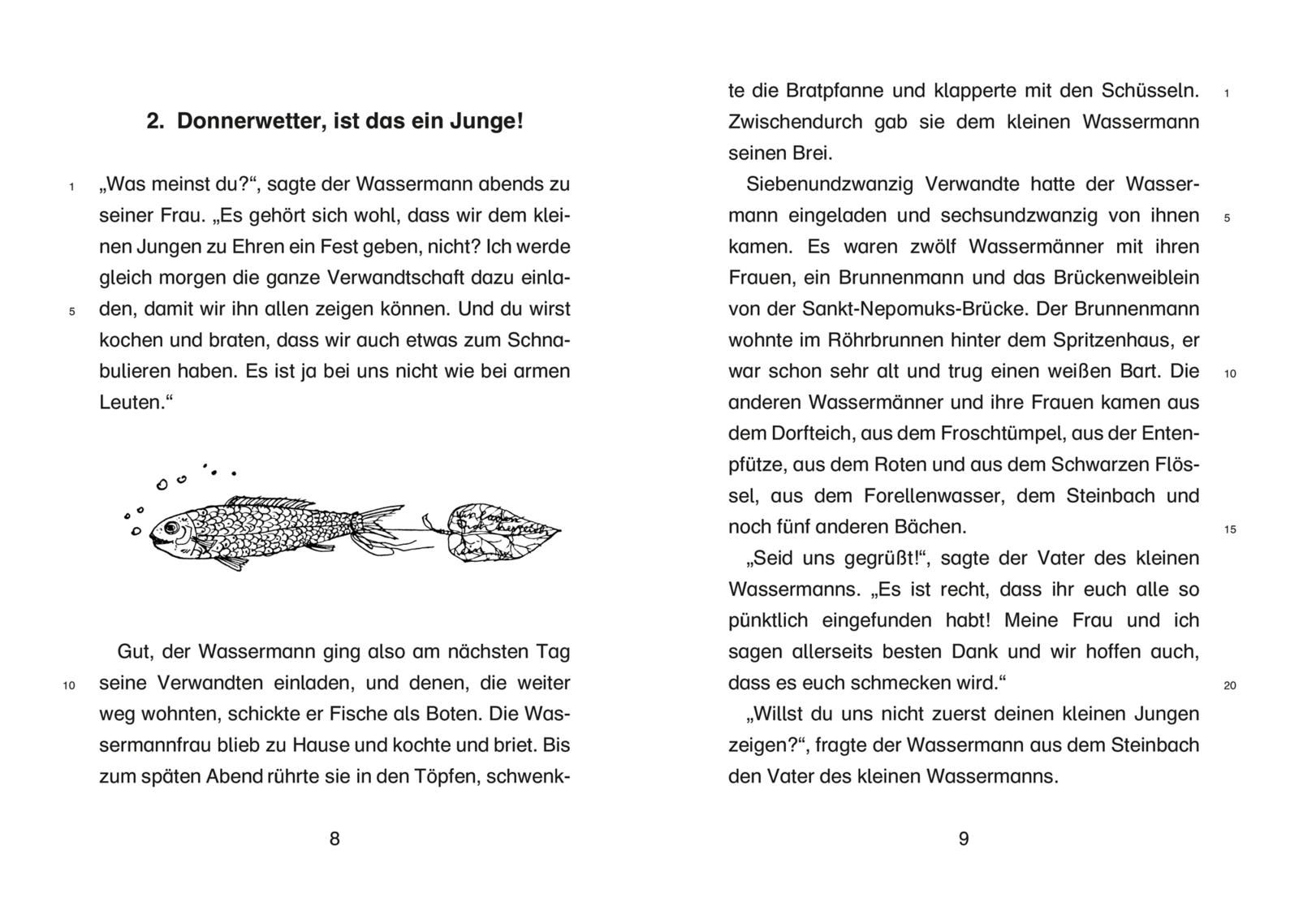 Der kleine Wassermann: Der kleine Wassermann (Mängelexemplar)
