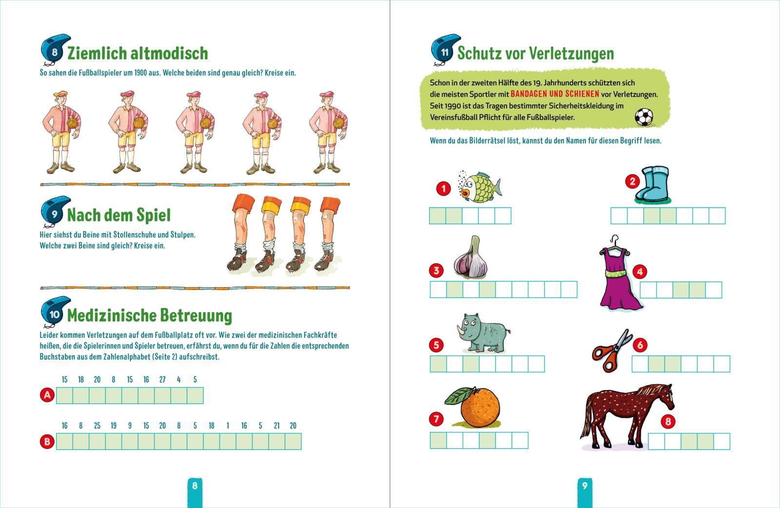 Das große Fußball-Rätselbuch (Mängelexemplar)