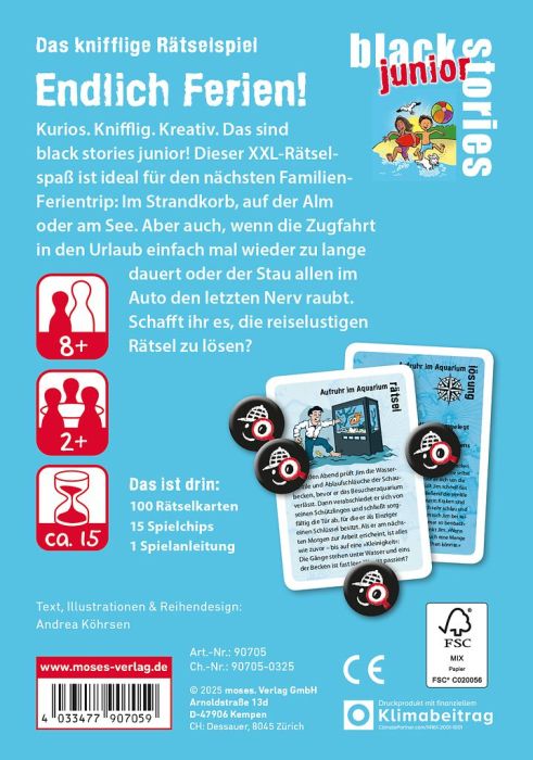 X_black stories junior Endlich Ferien!