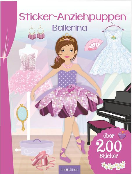Sticker-Anziehpuppen – Ballerina (Mängelexemplar)