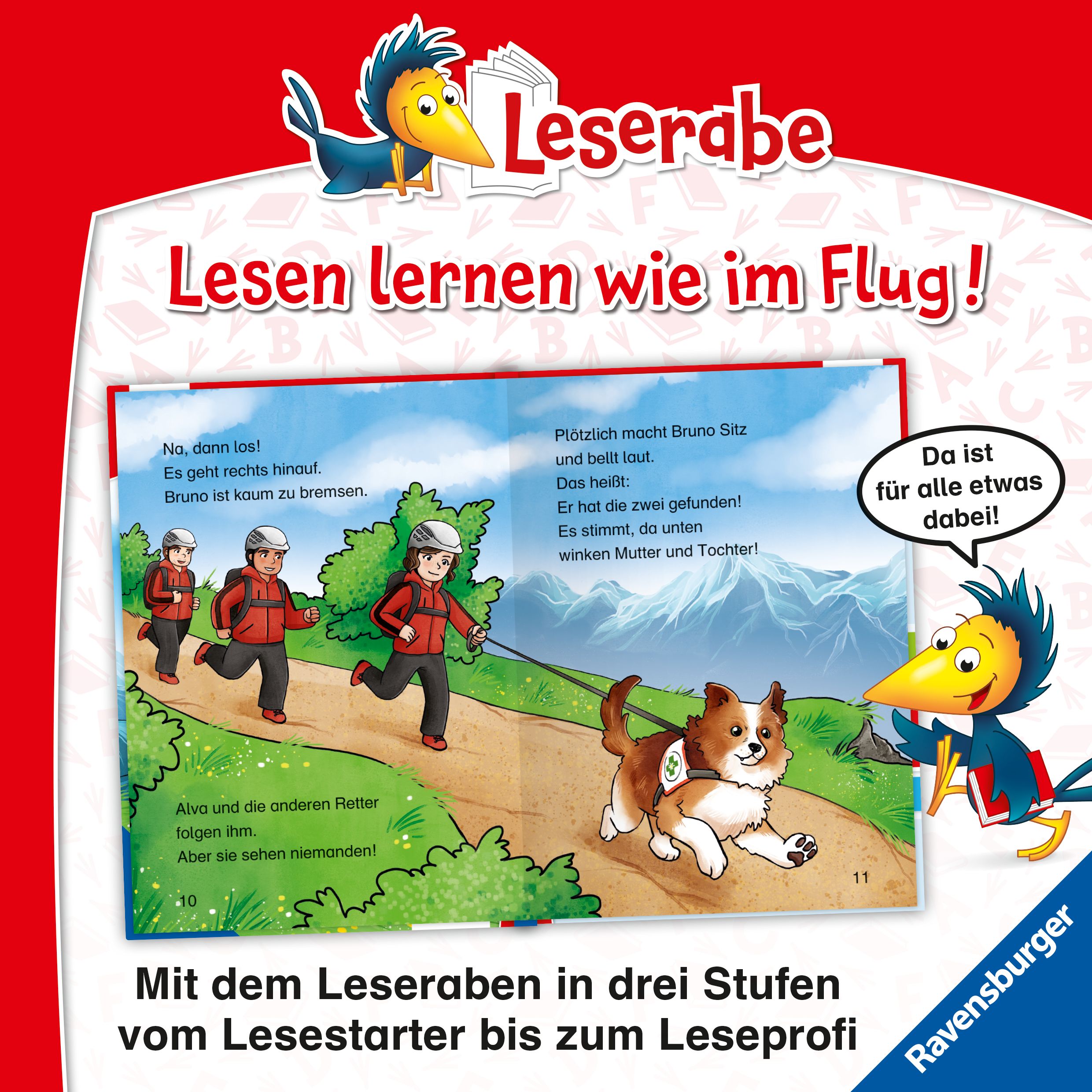 Leserabe 1. Lesestufe - Helfer in der Not. Spannende Hundegeschichten (Mängelexemplar)