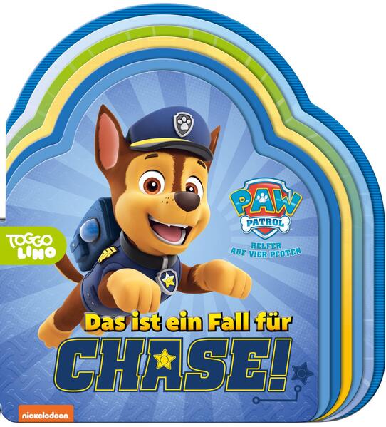 b4f1a5930640b7410ffdac3a12d5ab241729868213 PAW Patrol Pappbilderbuch: Das ist ein Fall für Chase! Mit dem heldenhaften Polizeihund