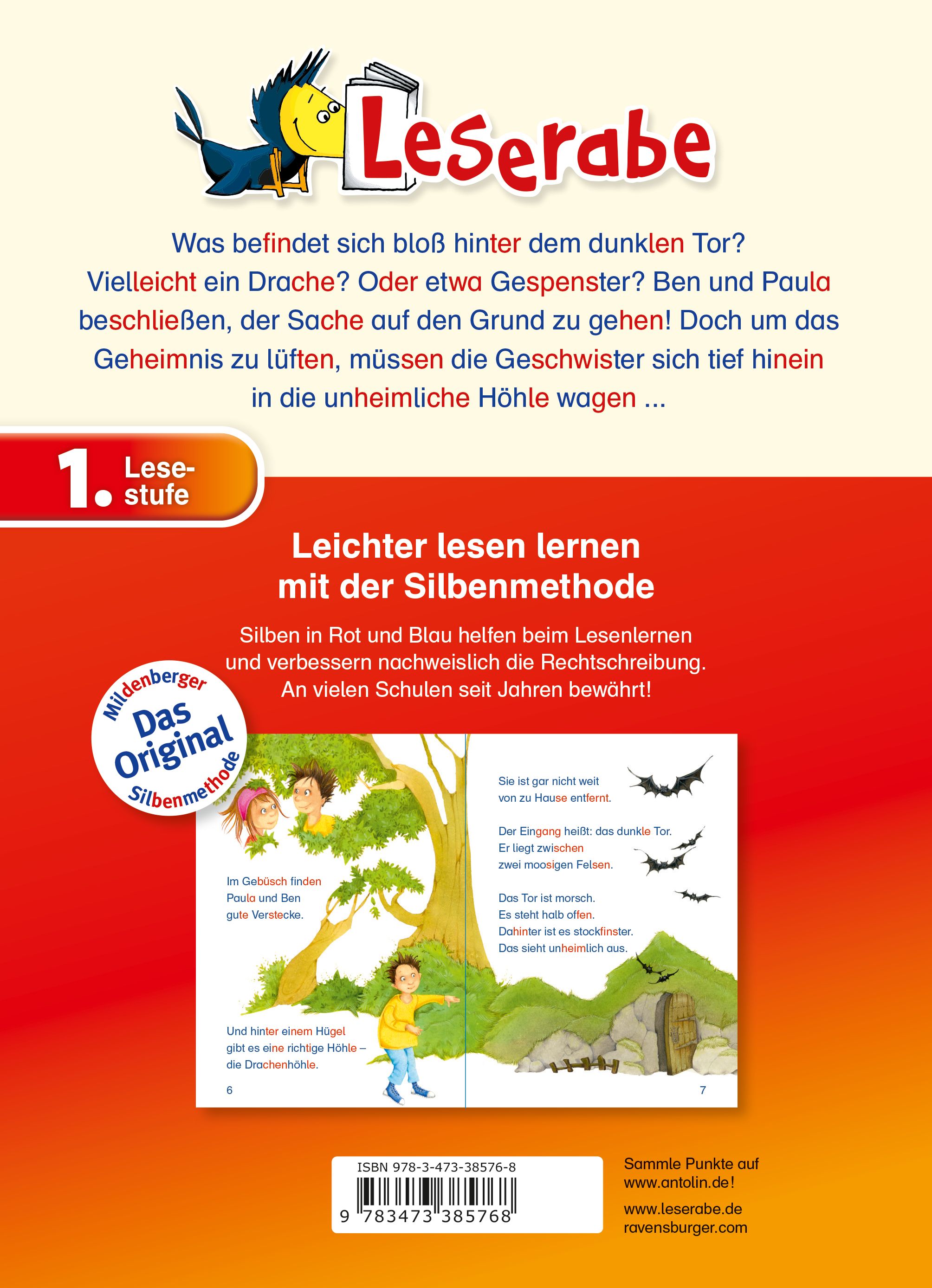 Leserabe mit Mildenberger Silbenmethode - Das Rätsel der Drachenhöhle (Mängelexemplar)