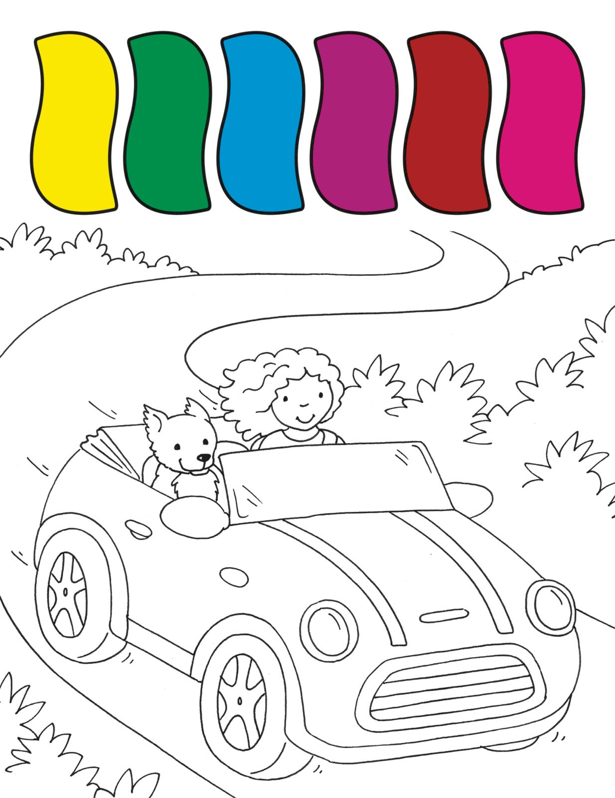 Mein Wasserfarben-Malbuch – Fahrzeuge (Mängelexemplar)