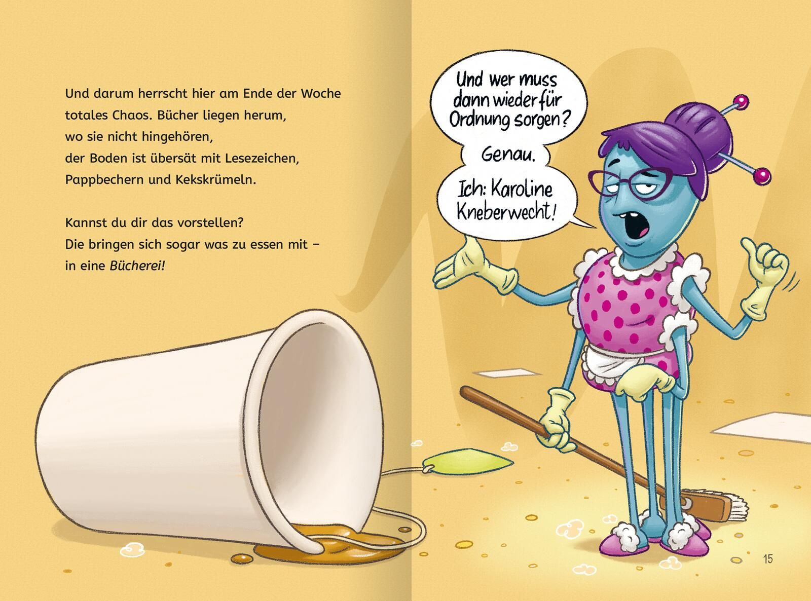 Lesen NERVT! – Bücher? Weg damit! (Lesen nervt! 4) (Mängelexemplar)